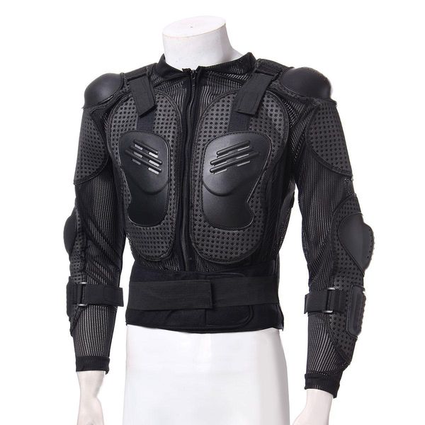 

armor us motorcycle gear jacket man protection spine riding body shoulder full chest design and adjustable belt autumn size s-3xl, Black;brown