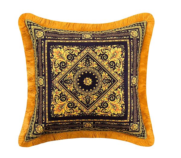 

50см le ваза барокко throw декоративные подушки чехлы роскошная velvet сгущает кисточкой наволочке royal home interior hotel collection, Black;red