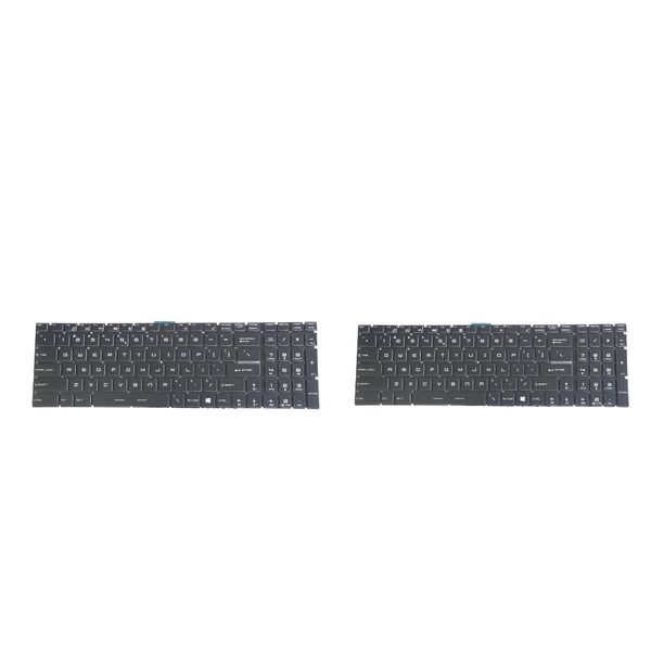 

2pack/set us keyboard replace part for msi ge72 ge62 ws60 gs60 gs70 gt72 new