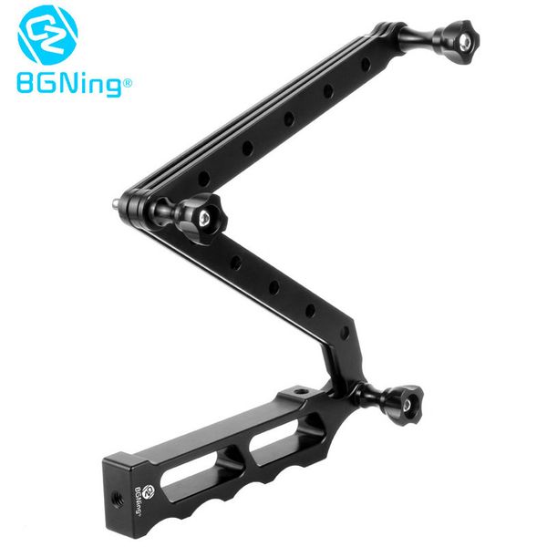 

diving masks bgning three-way foldable selfie stick aluminium alloy multi-functional folding arm extension rod applicable full range
