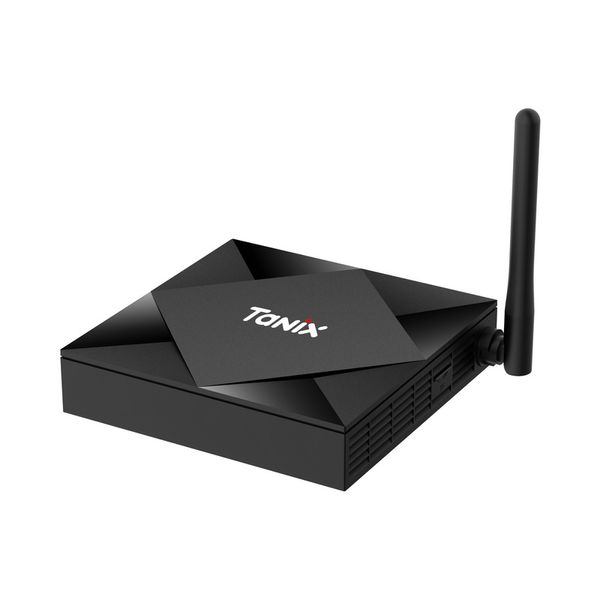 

tanix tx6s android 10 tv box allwinner h616 64-bit quad core arm cortex a53 cpu 4gb 32gb 2.4g 5g wifi bt h.265 4k uhd