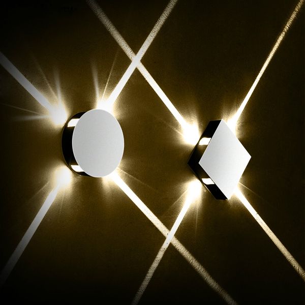 

modern creative aisle round square wall lamp bedroom bedside corridor staircase l project led indoor light