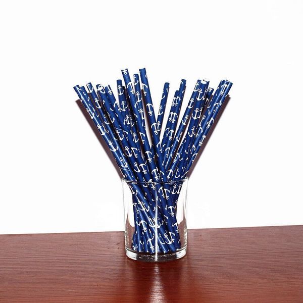 

amazon seller fda approved paper straw biodegradable striped paper straw for drink