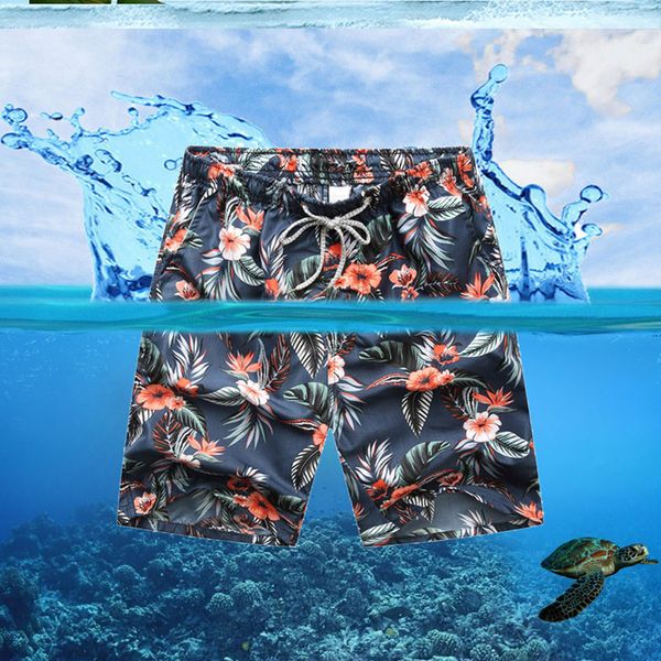 

men boardshorts 3d print summer swimwear mens swimming trunks quick dry beach shorts colorful men's swimsuits bathing suit 2019