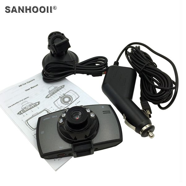 

1080p full hd auto car dvr dash camera wide angle 3.0" dashcam night vision driving recording