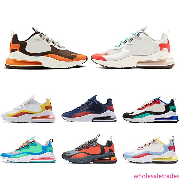 

react men sneakers designer women running shoes chassures bauhaus optical white black sports zapatos size 36-47 ing