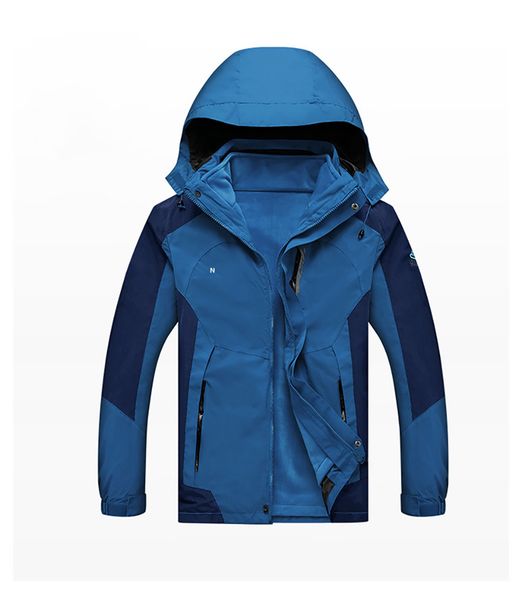 

designer men winter coat 19fw luxury fashion face north jacket waterproof warm coral velvet jackets trendy wild couple parka, Black;brown