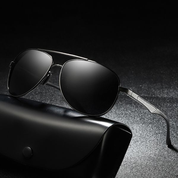 

classic polarized sunglasses men driving sunglasses goggle frog mirror travel shades male sun glasses gothic, White;black