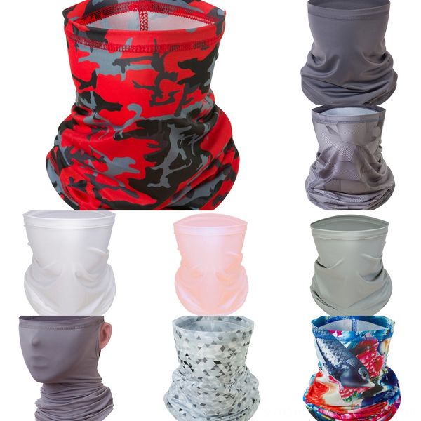 

qyure outdoor hiking scarf windproof uv protection bandana ski hiking fishing magic scarf camping cycling scarves mask neck face, Black