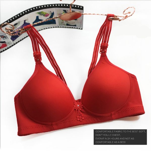 

nude lace bra fancy comfortable designer bralette women special lingerie soft lace lingerie, Red;black