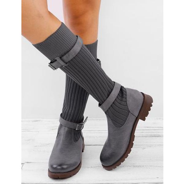

2019 New Breathable Boots Women Summer Sneakers Flat Platform Shoes Woman Sock Shoes Female Socks Boots, Black