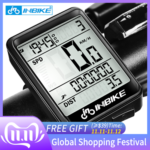 

inbike rainproof bike computer speedometer wireless wired odometer cycling bicycle computer mtb measurable temperature satch