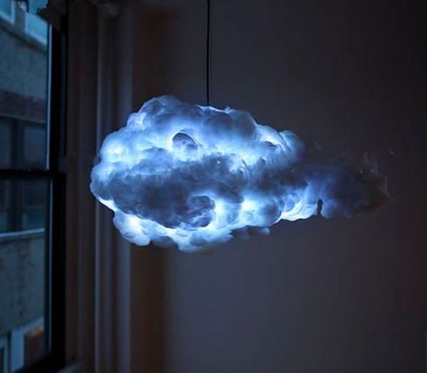 

smart creative romantic white clouds pendant lights led lightning effect lamp white soft floating cotton cloud hanging light chandelie llfa