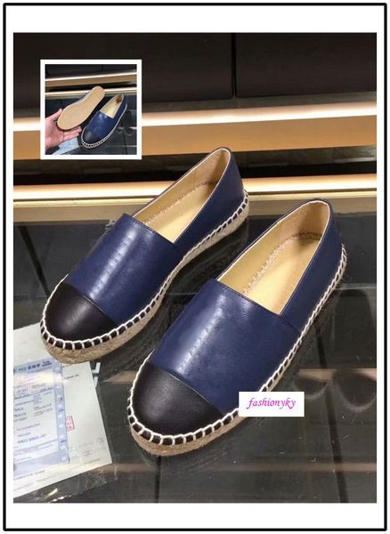 

fashion designer shoes canvas and real lambskin women espadrilles flat shoes summer loafers espadrilles size 37, Black
