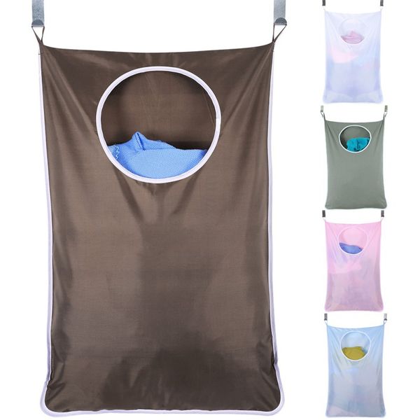 

home laundry hamper over door hanging large capacity storage dirty clothes bag