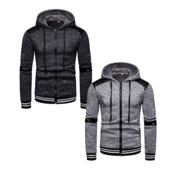 

dropshipping suppliers usa men hoodies sweatshirts patchwork headwear hoodie hip hop streetwear clothing us size s-xl, Black