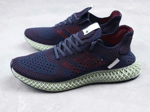 

daniel arsham x future runner 4d men s running shoes men aero green futurecraft 4d primeknit trainer sneakers size 40-45