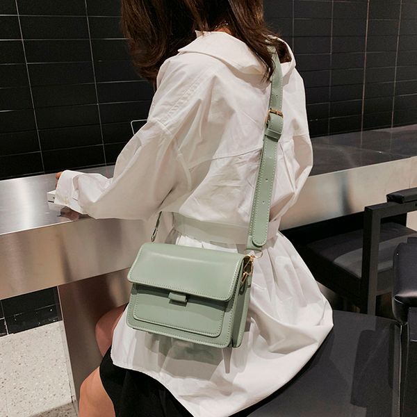 

vintage leather crossbody bags for women 2019 travel handbag fashion simple shoulder messenger bag ladies cross body bag#h20