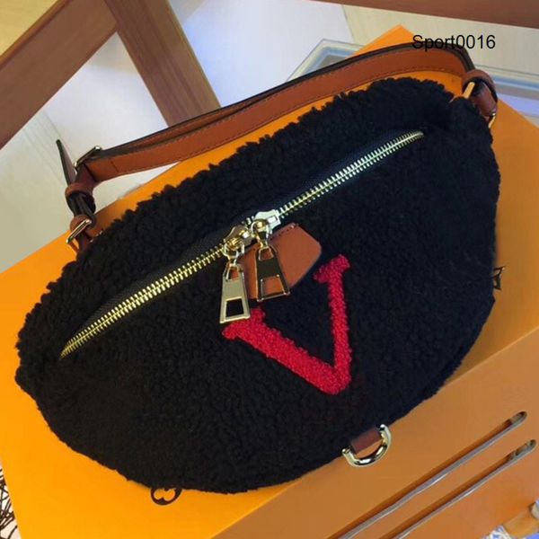 

outdoor sport couple waist bag fashion letter men shoulder bags portable women cross body bag