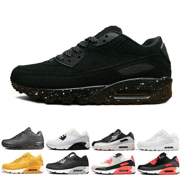 

new 90s men women running shoes triple black white red cny oreo jogging outdoor trainer run mens sports shoes sneaker size 36-45