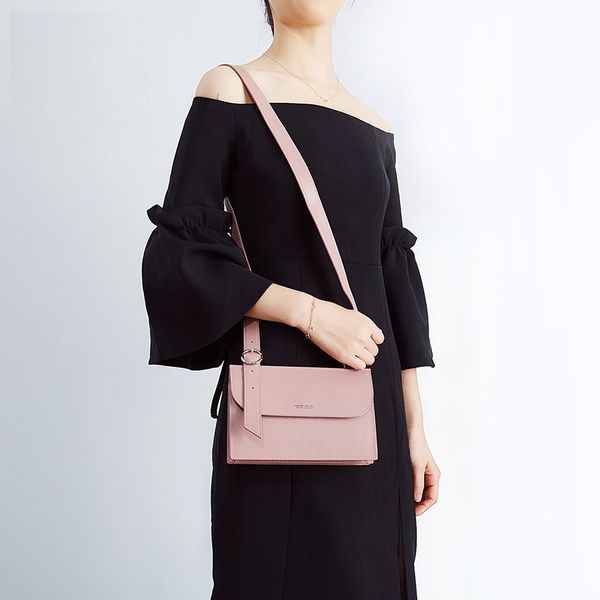 

lily queen ladies fashion adjustable strap crossbody shoulder bags large capacity flap solid pu leather
