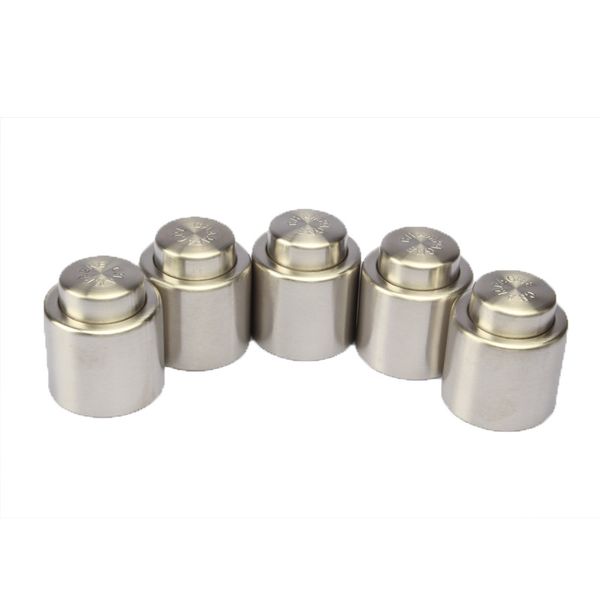 

4 styles stainless steel lid sealed red wine storage bottle ser plug bottle cap pressing type chanpagne ser