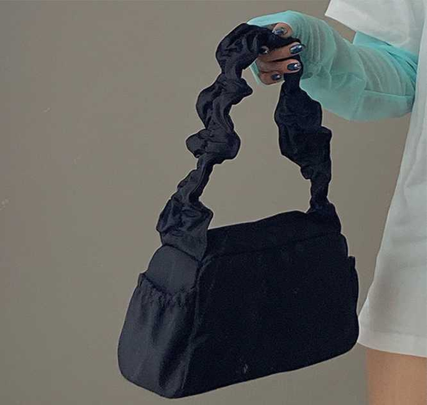 

women bag nylon small bag baguette girl fashion casual shoulder messenger soft fjjuu22