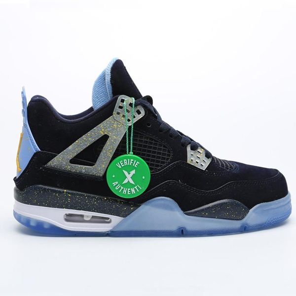 

4 4s мужские ботинки баскетбола джорджтауне маркетт 4 оклахома флорида мичиган unc голубой серый иловые travis scotts спортивные тренажеры к