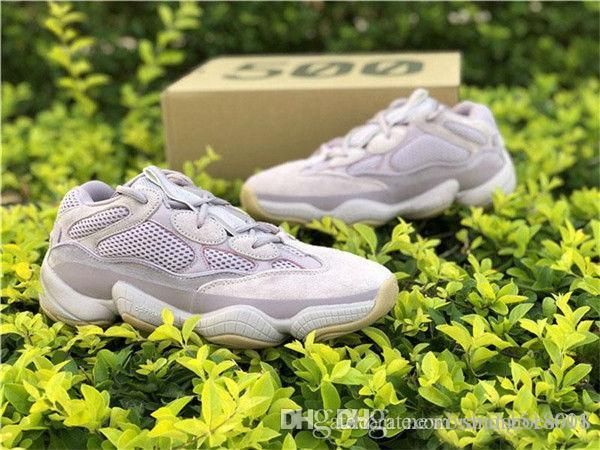 

with box soft vision 500 stone bone white running shoes mens womens utility black salt kanye west designer sports sneakers