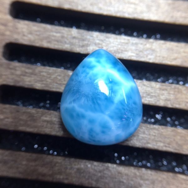 

larimar 5.88 grams gems natural larimar gemstones loose stones loose gems, Black