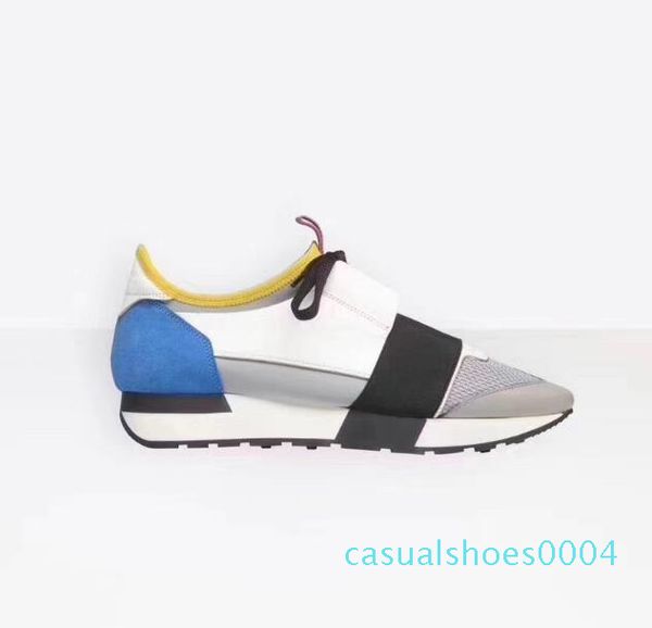 

new popular designer man woman's fashion low cut lace up breathable mesh sneaker shoe outdoors runner casual shoes c04, Black