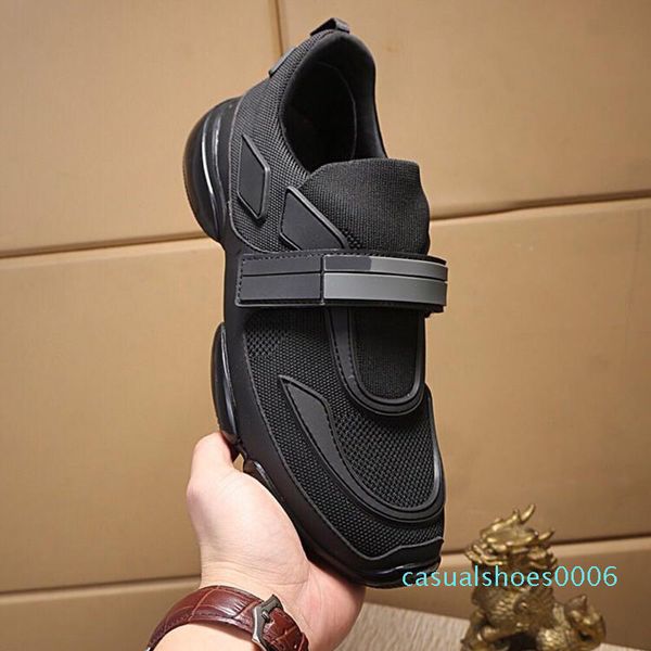 

mens designer shoes fashion latest designer sneakers unique design cloudbust sneakers size 38-44 model qlpr c06, Black