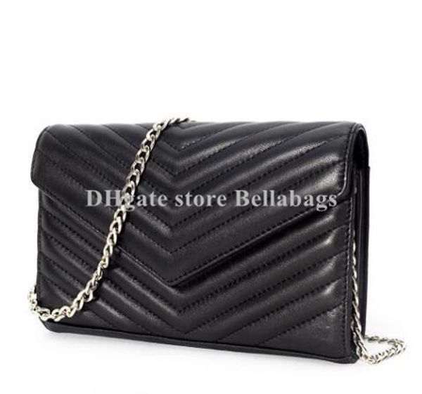 

quality genuine leather women shoulder bag original box brand designer fashion lady purse