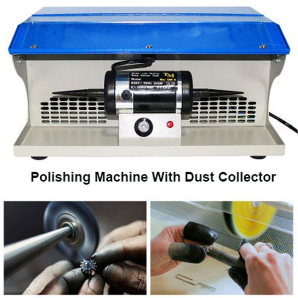 2019 Polishing Machine With Dust Collector Mini Polishing Grinding