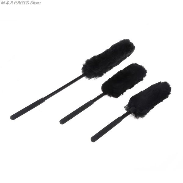

new pack of 3 wheel woolies | car alloy cleaning brushes