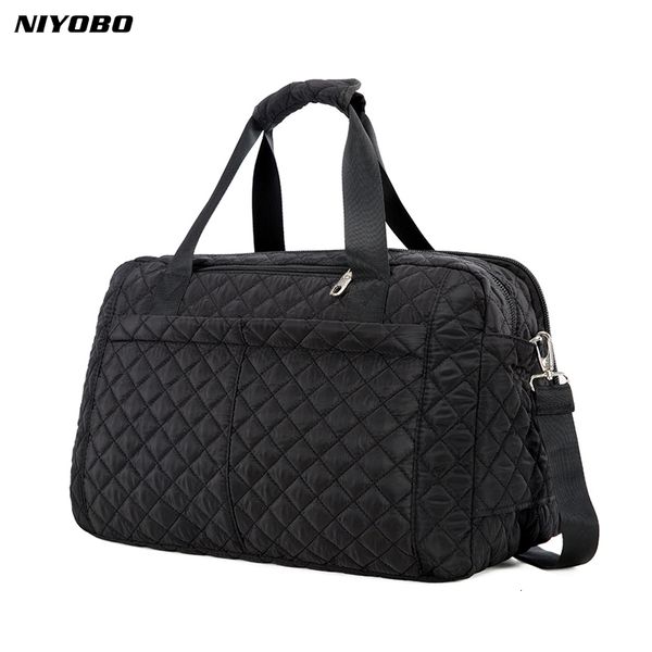 

niyobo 2018 new arrive large capacity women travel bags men's handbag casual shoulder luggage bag female hand travel tote bag cj191210