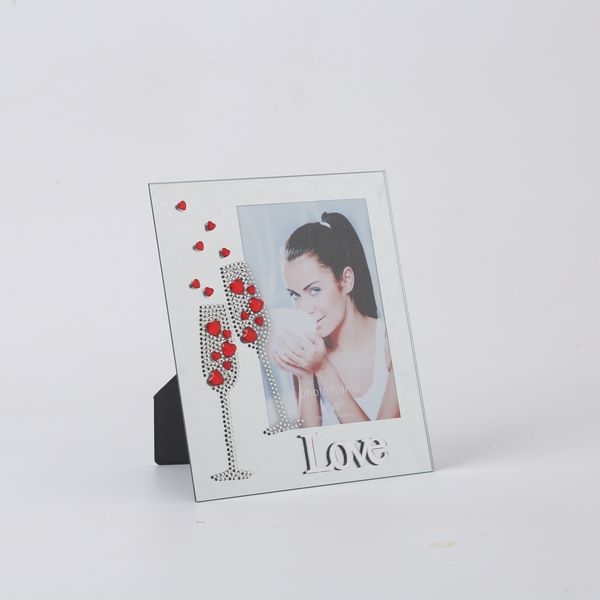 

высокий конец кристалла алмаза зеркало стеклянная рамка