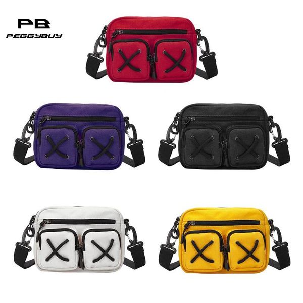 

fashion canvas shoulder handbags sports large capacity crossbody bag