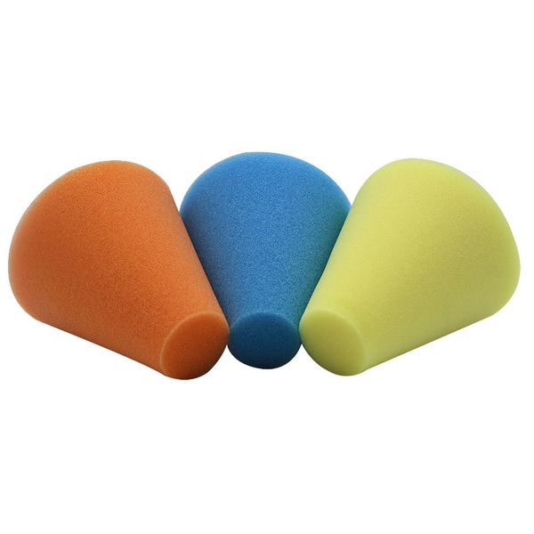 

4 pcs sponge buffing polishing cone sponge buffer pad for car wheel hub corner nj88