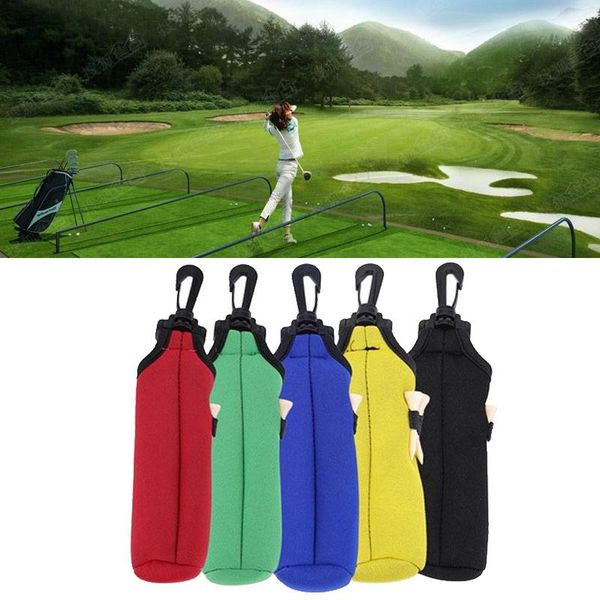 

golf ball bag accessories pouch pouch multiple colour holder pocket golf bag durable diving material mini sports