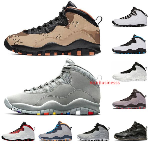 

10s basketball shoes cement class of 2006 westbrook cool grey i'm back desert-camo mens trainers 10s 10 sports sneake size7-13