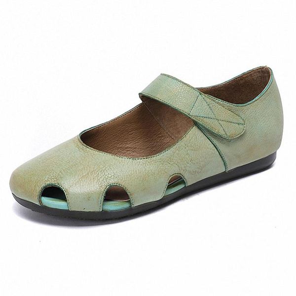 

yourseason 2020 four seasons женщина мэри янс обувь корова кожа hook loop круглого toe casual мелкого handmade женского повседневный flats, Black