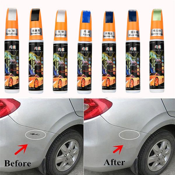 

colors auto car coat paint pen touch up scratch clear repair remover remove tool sep21 drop ship