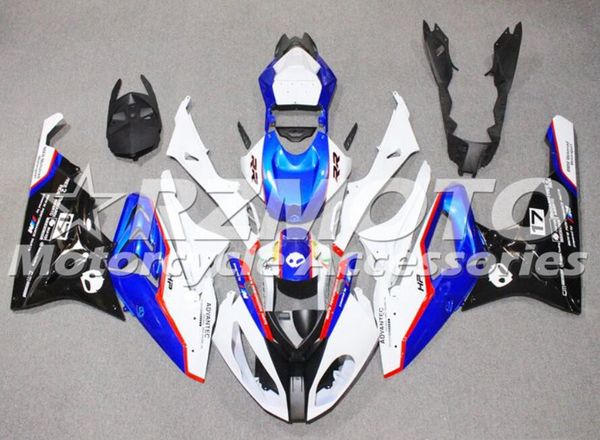 

4 gifts injection mold new abs motorcycle full fairings kits fit for bmw s1000rr 2015 2016 15 16 hp4 body set white