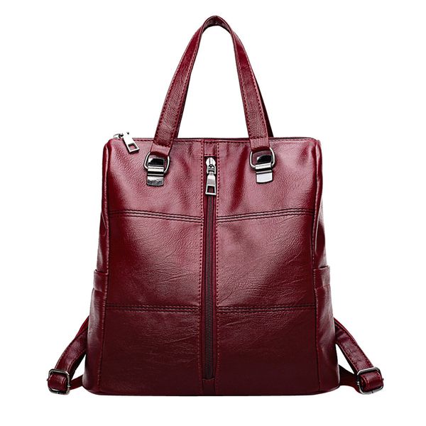 

2019 женская мода рюкзак высокого качества молодежные кожаные рюкзаки для девочек-подростков девушек школы мешок плеча bagpack mochila