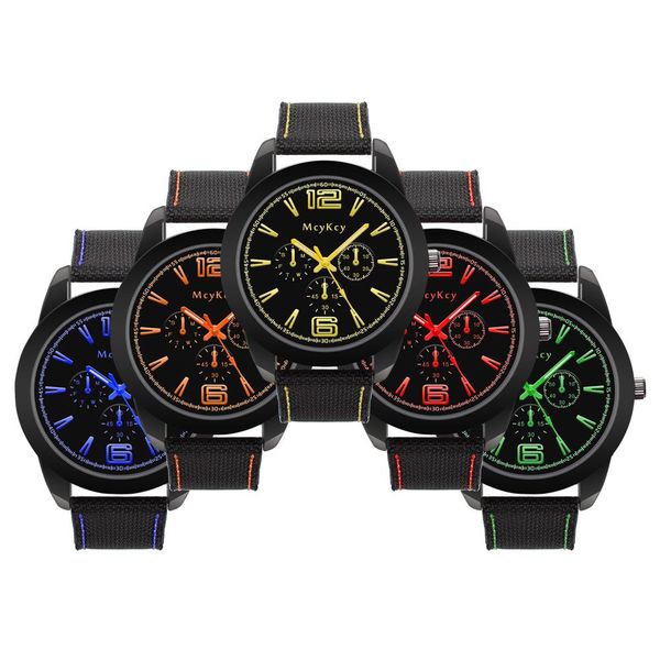 

european and american men's watches new fashion pu leather strap sport wristwatches wholesale casual quartz watches lw080, Slivery;brown