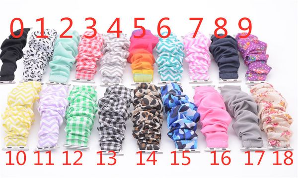 

18 веов scrunchie ва диапазона опова леопаѬда / одновенй / полоа блоко scrunchie, Black;brown