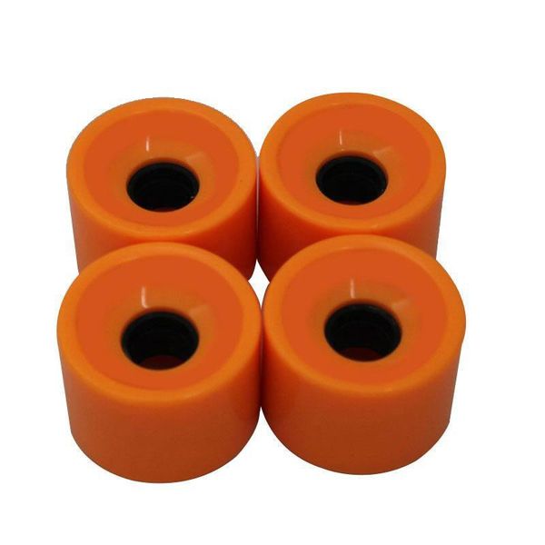 

creative skateboard wheels bearings elastic pu wearable flexible durable 70x51