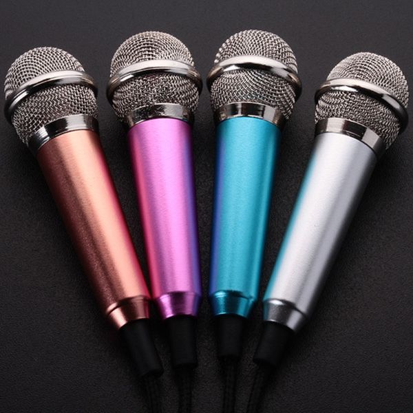 

Hot Top MINI Jack 3.5mm Studio Lavalier Professional Microphone Handheld Mic For Mobile Phone Computer For iPhone Samsung Karaoke