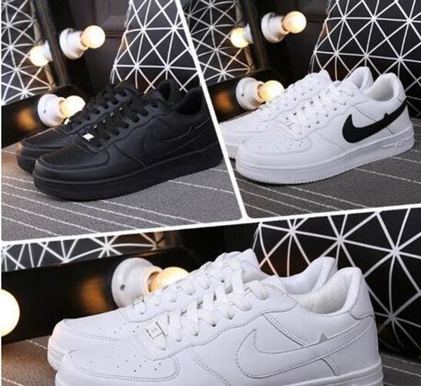 

new mans fashion the low high white casual shoes women black shoes